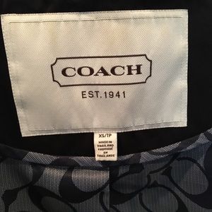Pre Worn Coach Trench Coat